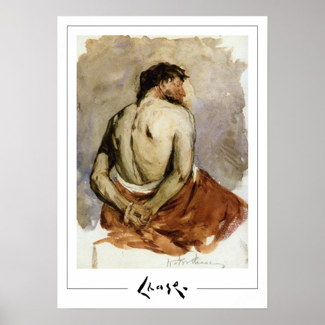 William Merritt Chase Zedign Art Poster #68 (Framsidan)