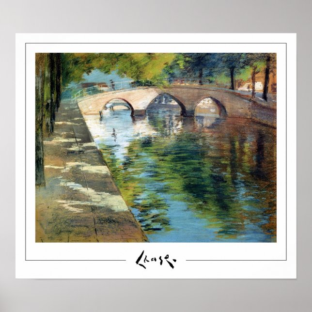 William Merritt Chase Zedign Art Poster #78 (Framsidan)