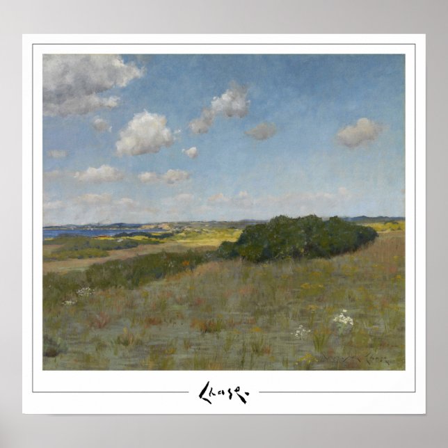 William Merritt Chase Zedign konstaffisch #16 Poster (Framsidan)