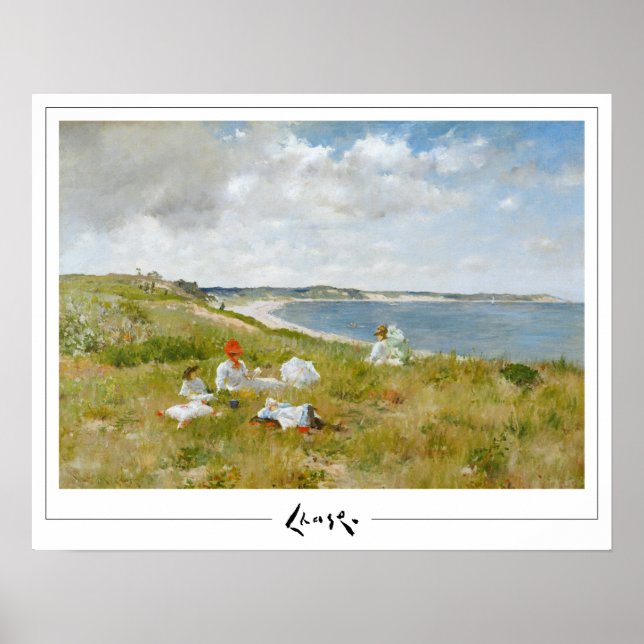 William Merritt Chase Zedign konstaffisch #222 Poster (Framsidan)