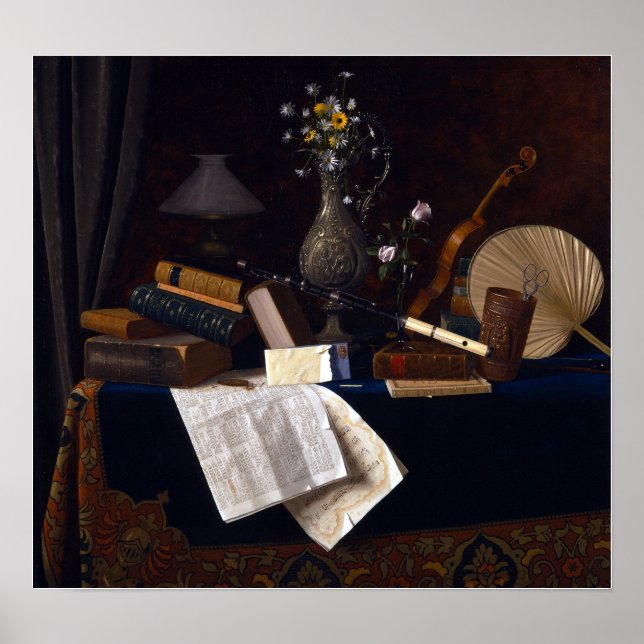 William Michael Harnett Ease Poster (Framsidan)