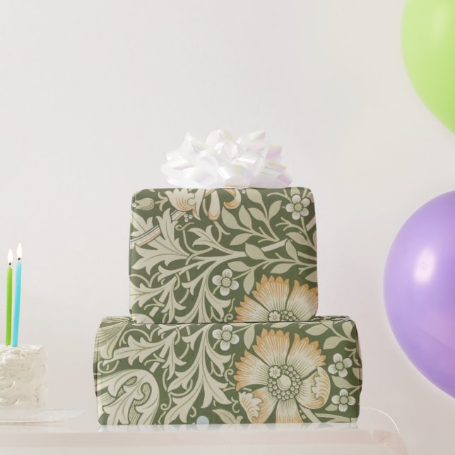 William Morris 1800 Wrapping Papper Presentpapper (Festgåvor)