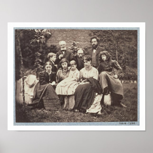 William Morris (1834-96) Herr Edward Burne-Jones ( Poster (Framsidan)