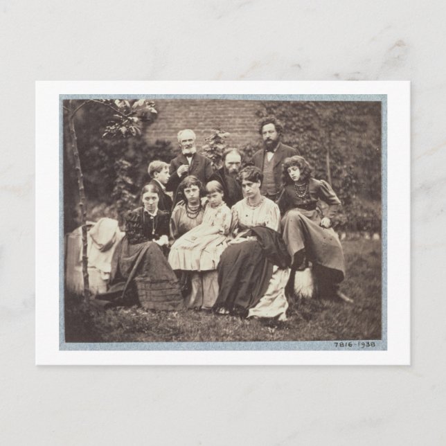 William Morris (1834-96) Herr Edward Burne-Jones ( Vykort (Framsida)