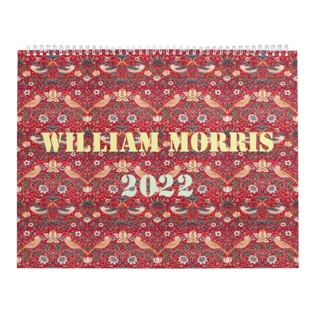 William Morris 2022 Calendar Kalender (Omslag)