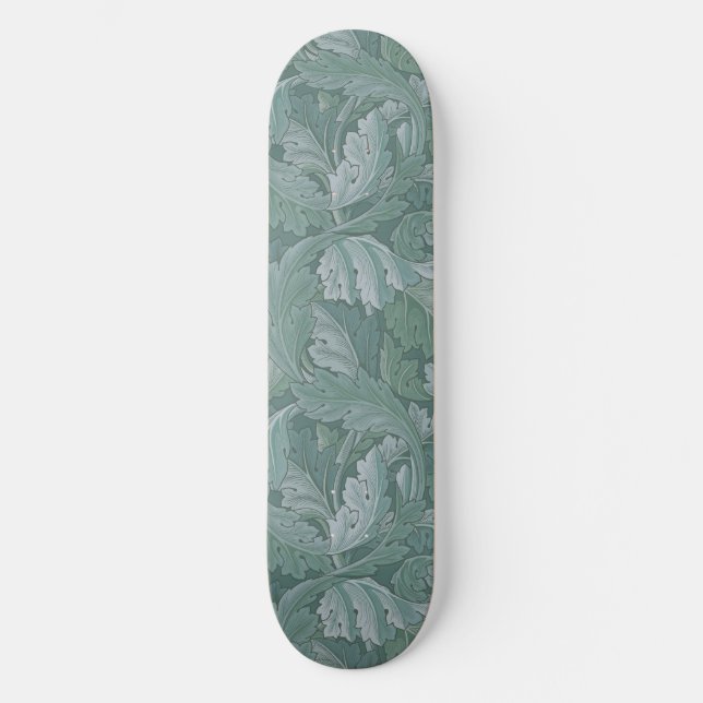 William Morris Acanthus Botanical Harmony Classic Mini Skateboard Bräda 18,5 Cm (Framsida)