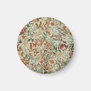 William Morris Acanthus Embroidery Blommönster Magnet
