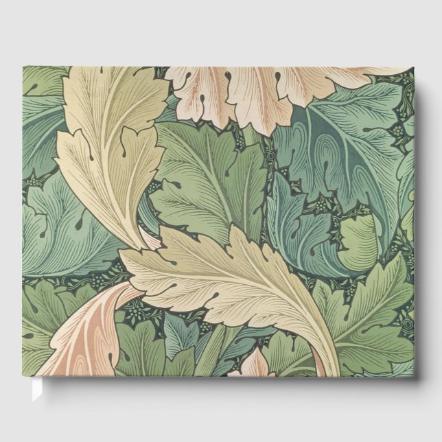 William Morris Acanthus Gästböcker (Framsida)