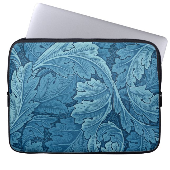 William Morris Acanthus in Blue Laptop Fodral (Framsidan)