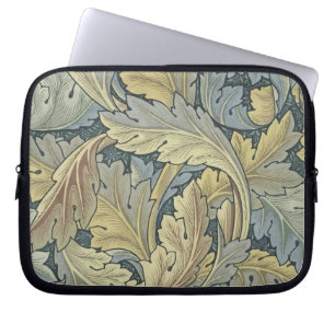 William Morris Acanthus Löv Blommigt Art nouveau Laptop Fodral