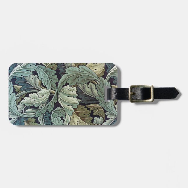 William Morris Acanthus Lövs Bagagebricka (Horisontell Framsida)
