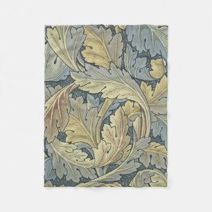 William Morris Acanthus Lövs Blommigt Art nouveau Fleecefilt