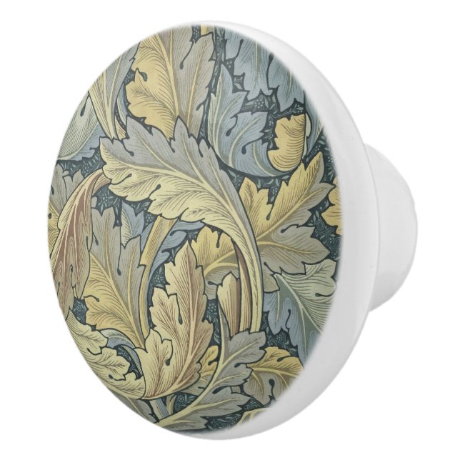 William Morris Acanthus Lövs Blommigt Art nouveau Knopp (Höger)