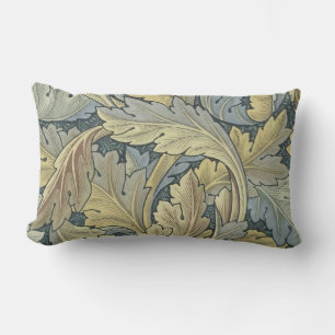 William Morris Acanthus Lövs Blommigt Art nouveau Lumbarkudde