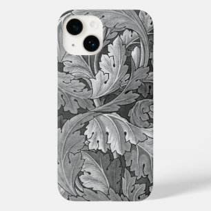 William Morris Acanthus Mönster Silver och Grått