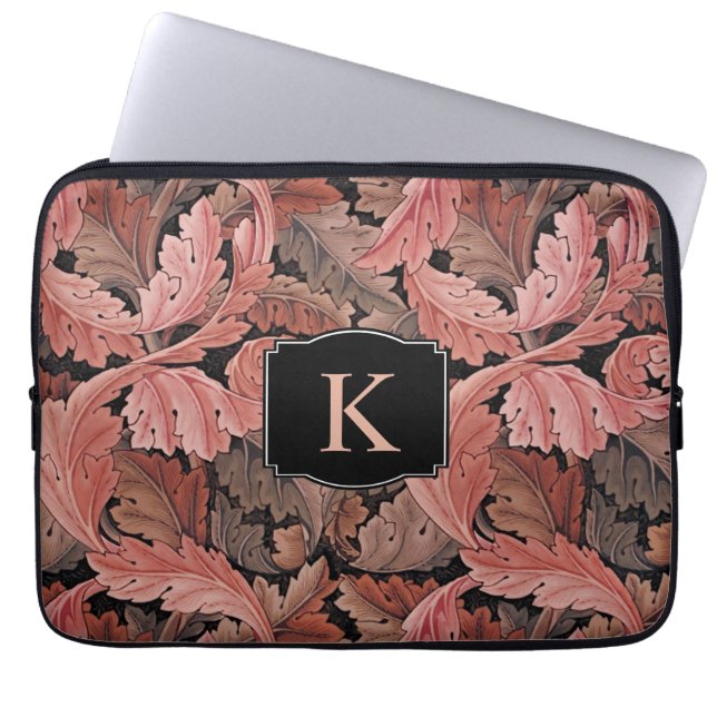 William Morris Acanthus Ro Laptop Sleeve (Framsidan)
