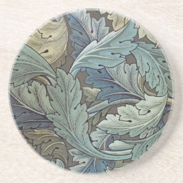 William Morris Acanthus Sage Blomma Blommig Botani Underlägg