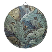 William Morris Acanthus Sage Flower Blommigt Botan