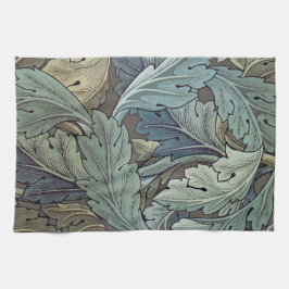 William Morris Acanthus Sage Flower Blommigt Botan Kökshandduk