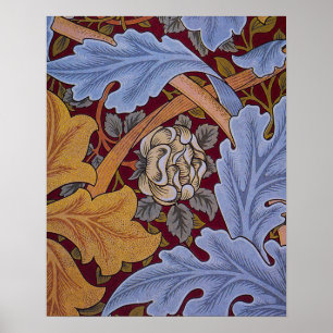 William Morris Acanthus St James Tapet Poster
