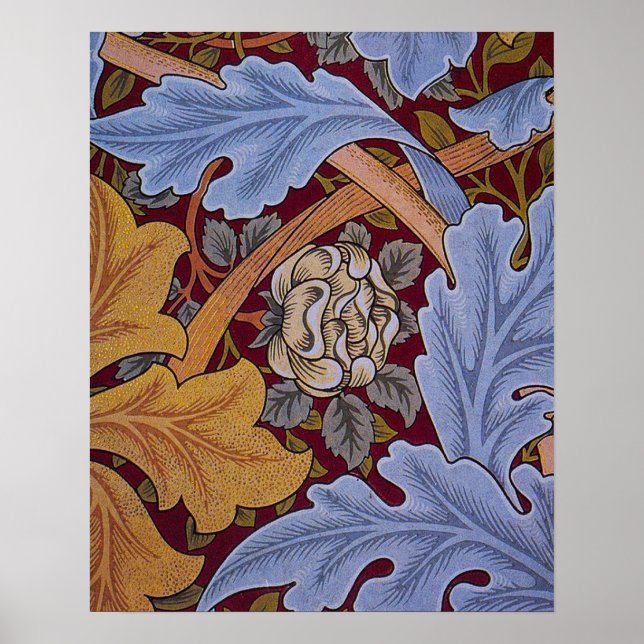 William Morris Acanthus St James Tapet Poster (Framsidan)