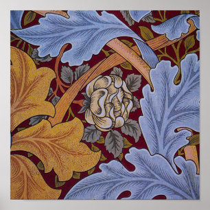 William Morris Acanthus St James Tapet Poster