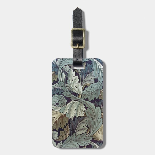 William Morris Acanthus Tapet Lövs Bagagebricka (Vertikal Framsida)