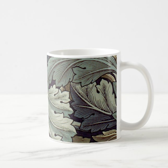 William Morris Acanthus Tapet Lövs Kaffemugg (Höger)