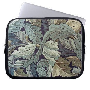 William Morris Acanthus Tapet Lövs Laptop Fodral