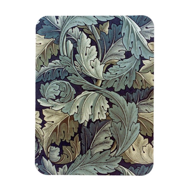 William Morris Acanthus Tapet Lövs Magnet (Vertikal)
