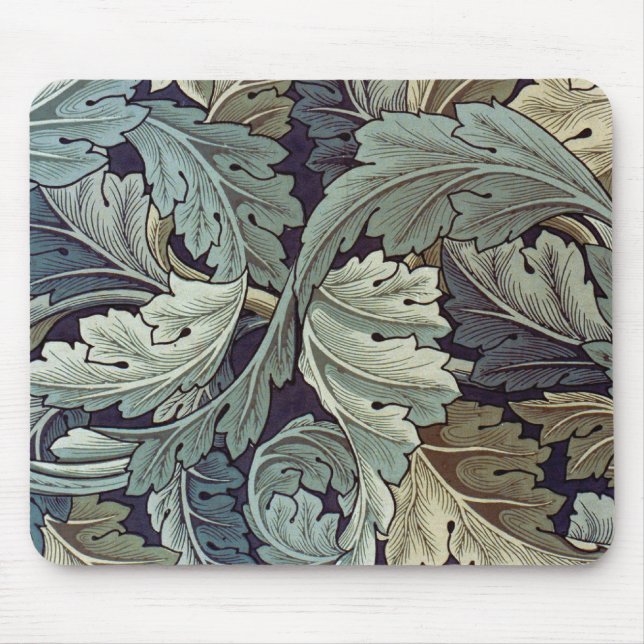 William Morris Acanthus Tapet Lövs Musmatta (Framsidan)