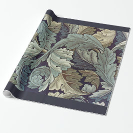 William Morris Acanthus Tapet Lövs Presentpapper