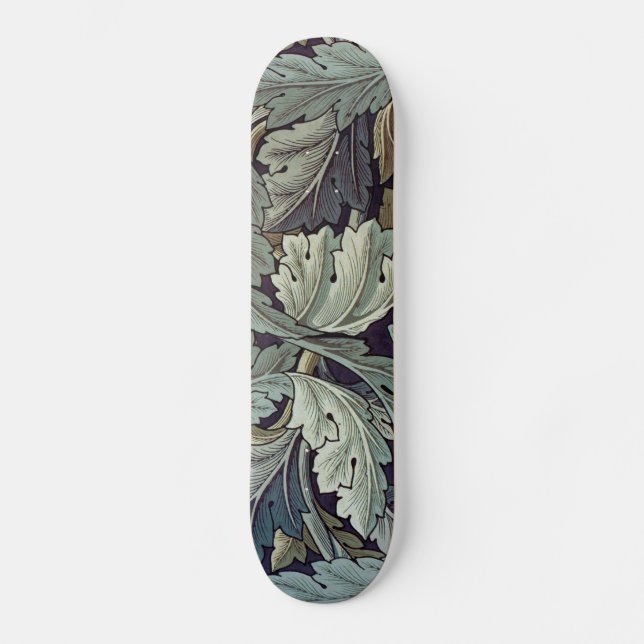 William Morris Acanthus Tapet Lövs Skateboard Bräda 20 Cm (Framsida)