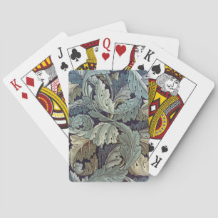 William Morris Acanthus Tapet Lövs Spel Kort