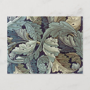 William Morris Acanthus Tapet Lövs Vykort