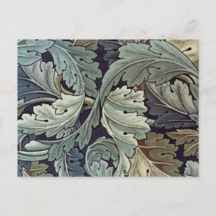 William Morris Acanthus Tapet Lövs Vykort
