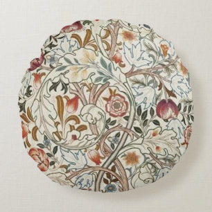 William Morris Acanthus Uppdrag Stil Accent Rund Kudde