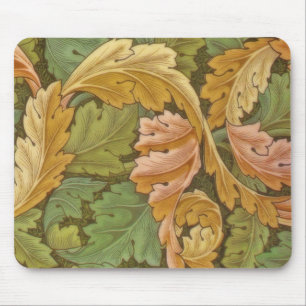 William Morris Acanthus Vintage Blommigt Musmatta
