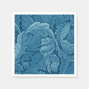 William Morris Acanthus Vintage Blue Pappersservett