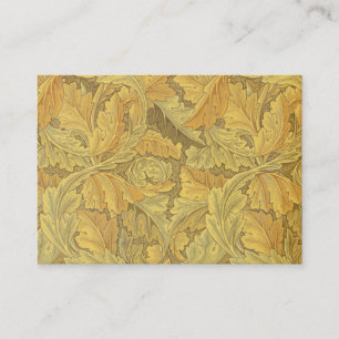William Morris Acanthustapet Visitkort