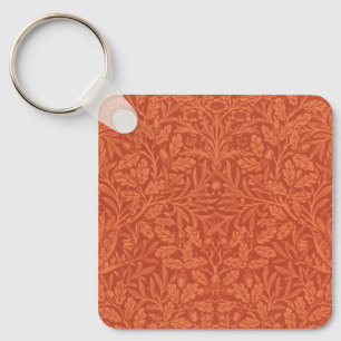 William Morris Acorn Tapet Nature Design Nyckelring