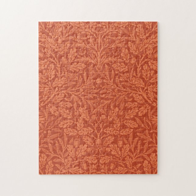 William Morris Acorn Tapet Nature Design Pussel (Vertikal)