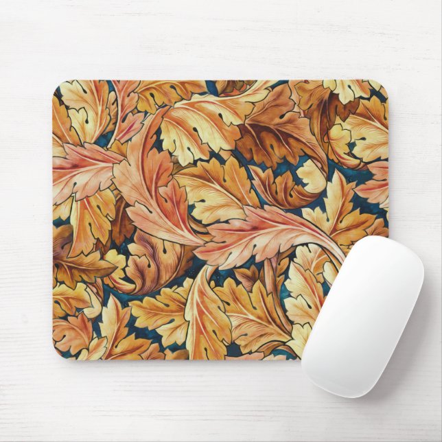 William Morris Akantusblad Höstmönster Musmatta (Med mus)