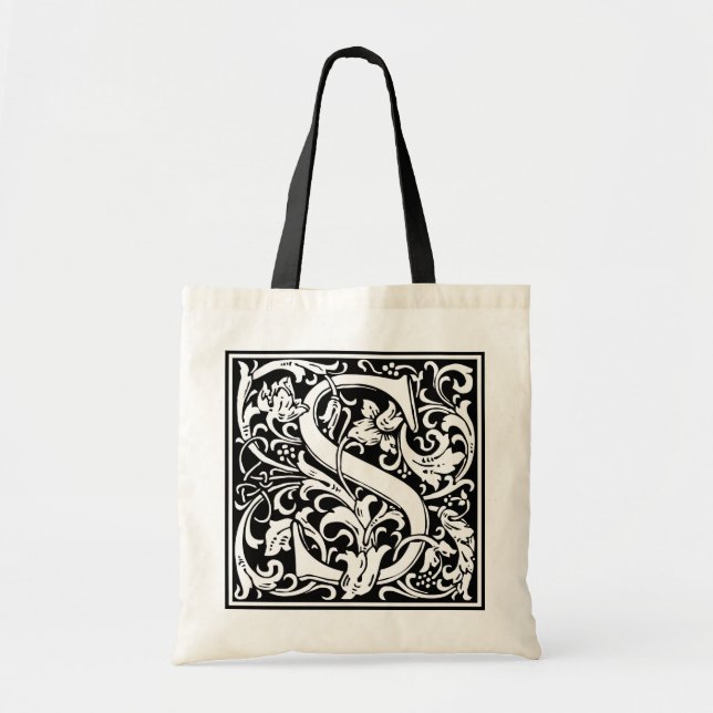 William Morris Alfabet “S” Tygkasse (Framsidan)