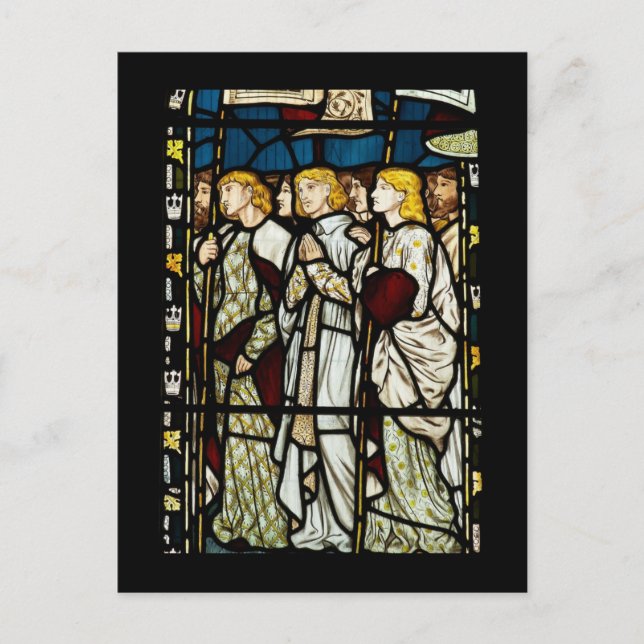 William Morris - All Saints Helg Vykort (Framsida)