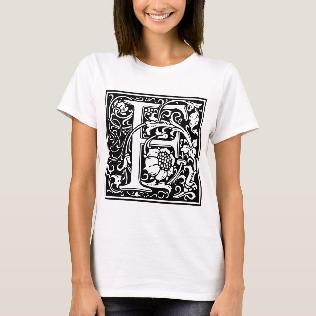 William Morris Alphabet ’F’ Tee (Framsida)