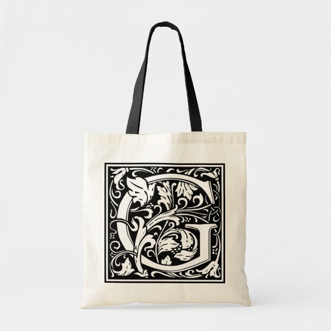 William Morris Alphabet ’G’ Tygkasse (Framsidan)