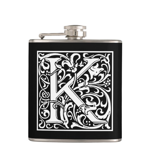 William Morris Alphabet ’K’ Fickplunta (Framsidan)