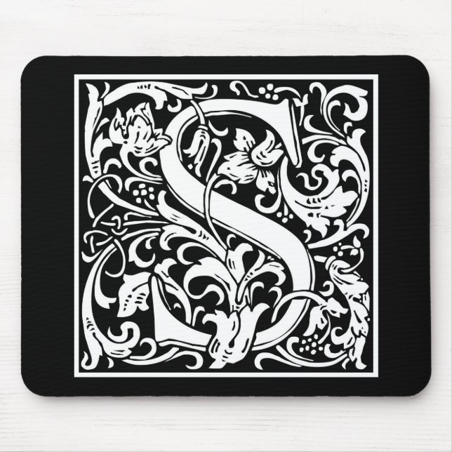 William Morris Alphabet ’S’ Musmatta (Framsidan)