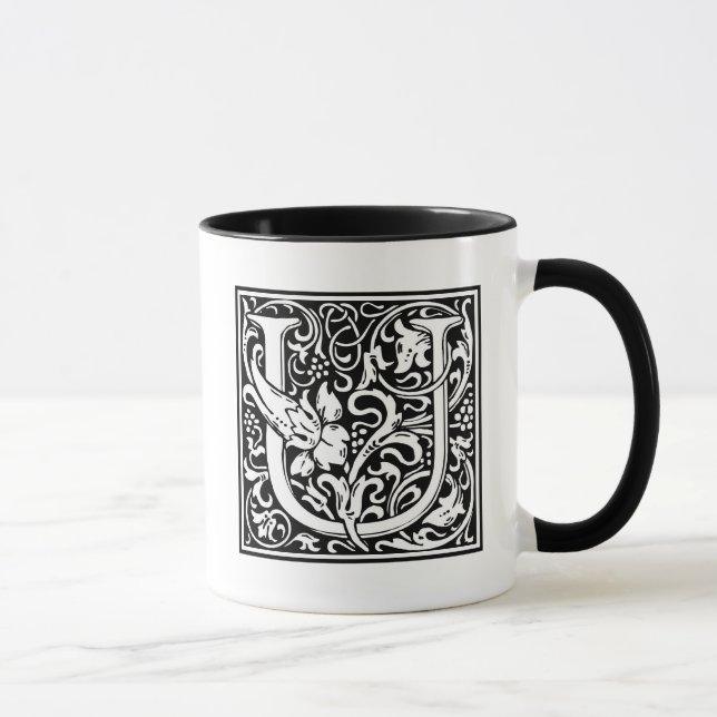 William Morris Alphabet ’U’ Mugg (Höger)